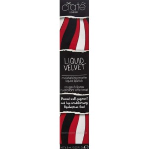 Жидкая матовая помада Ciate London  LIQUID VELVET  Starlet - Red