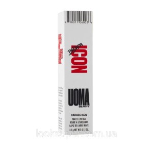 Матовая помада для губ Uoma Beauty BADASS ICON MATTE LIPSTICK  CORETTA Матовая помада для губ Uoma Beauty BADASS ICON MATTE LIPSTICK  CORETTA