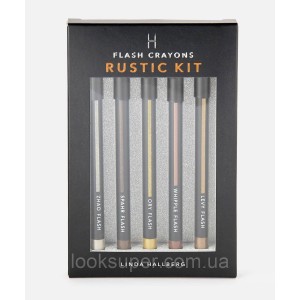 Набор карандашей  LINDA HALLBERG  Flash Crayons Rustic Kit