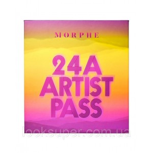 Палетка теней Morphe  24A Artist Pass Artistry Palette (46g ) ( Ограниченная серия)