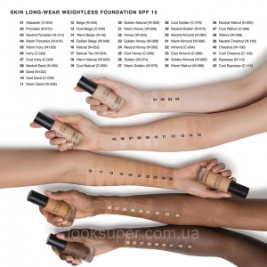 Стойкая тональная основа Боби Браун  Skin Long-wear Weightless Foundation SPF15 (30ml)