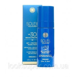 Солнцезащитный спрей SOLEIL TOUJOURS Setand Protect Micro Mist SPF30  59ml