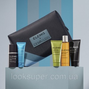 Косметический набор для мужчин ELEMIS x Olivia Rubin Luxury Traveller for Him