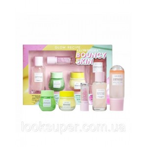 Набор Glow Recipe Glowipedia Bouncy Skin Set ( 75ml, 40ml, 25ml, 15ml, 3.1g ) Ограниченный выпуск