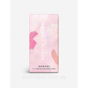 Блеск и румяна Morphe x Maddie Ziegler Lip and Cheek Duo set - Peach That Pops ( Ограниченный выпуск)