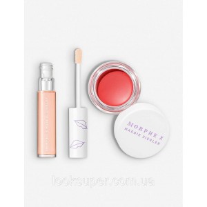 Блеск и румяна Morphe x Maddie Ziegler Lip and Cheek Duo set - Peach That Pops ( Ограниченный выпуск)