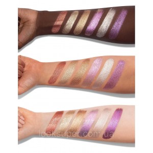 Набор теней Morphe  Metallic Eyeshadow Trio - Vibrant Spark  (2.2ml) Лимитированная серия