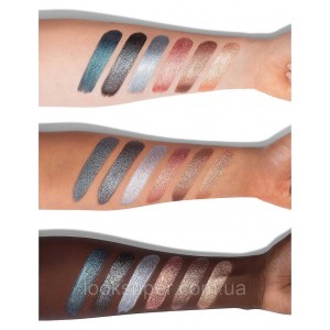 Набор теней Morphe  Metallic Eyeshadow Trio - Midnight Heat (2.2ml) Лимитированная серия