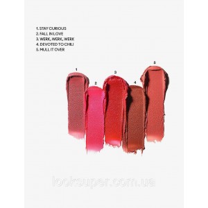 Подарочный набор MAC Frosted Firework Showstopper Powder Kiss lip kit (Ограниченный выпуск)