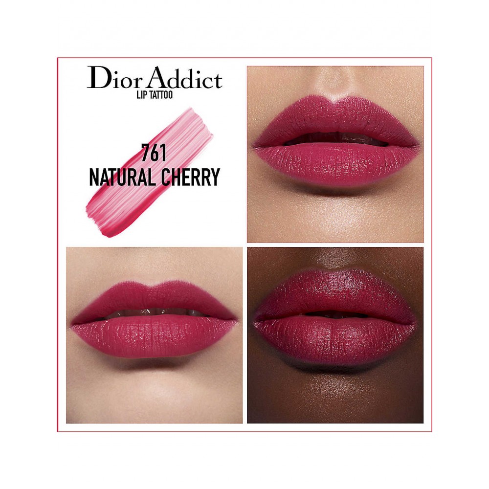 Dior addict lip tattoo natural red best sale