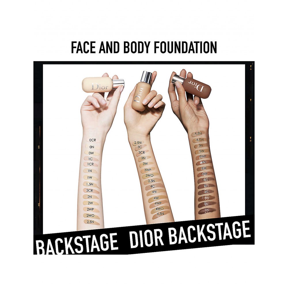 DIOR BACKSTAGE Backstage Face Body foundation LookSuper