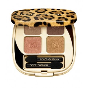 Палетка теней Dolce & Gabbana  Felineyes Eyeshadow Quad - Italian Baroque 4