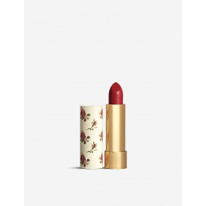 Помада для губ с эффектом мерцания Gucci Rouge à Lèvres Voile Lipstick - 25 Goldie Red