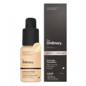 Тональная основа The Ordinary Coverage Foundation - 2.0 YG Light Medium