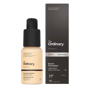 Легкая тональная основа The Ordinary Serum Foundation  - 1.2 YG Light