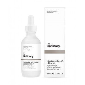 Сыворотка  для проблемной кожи The Ordinary Niacinamide 10% + Zinc 1% ( 60ml )